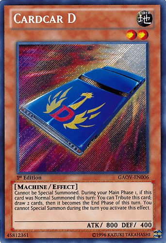 Cardcar D - GAOV-EN006 Secret Rare Unlimited