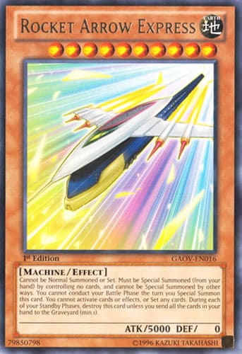 Rocket Arrow Express - GAOV-EN016 Rare Unlimited