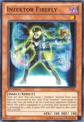 Inzektor Firefly - GAOV-EN028 Common 1st Edition