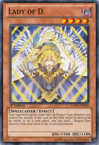 Lady of D. - GAOV-EN036 Common Unlimited