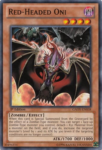 Red-Headed Oni - GAOV-EN038 Common Unlimited