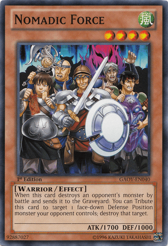 Nomadic Force - GAOV-EN040 Common Unlimited