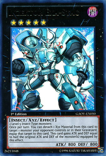 Inzektor Exa-Stag - GAOV-EN050 Ultimate Rare Unlimited