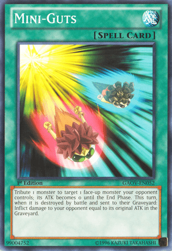 Mini-Guts - GAOV-EN052 Common 1st Edition