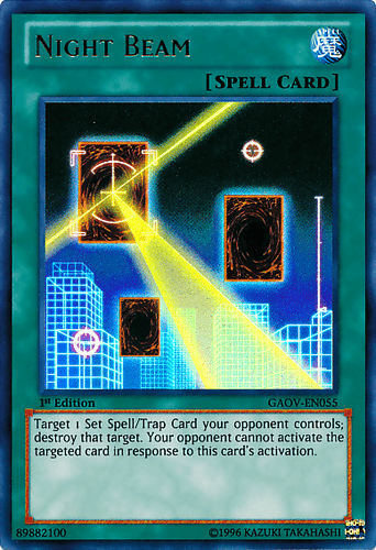 Night Beam - GAOV-EN055 Ultra Rare Unlimited