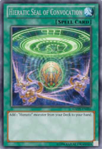 Hieratic Seal of Convocation - GAOV-EN056 Rare Unlimited