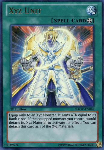 Xyz Unit - GAOV-EN062 Ultimate Rare Unlimited