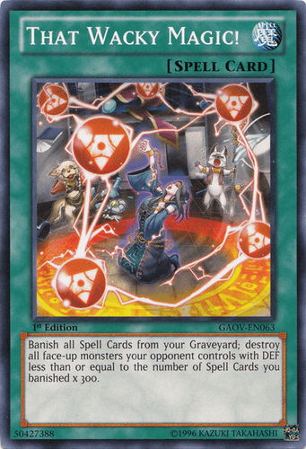 That Wacky Magic! - GAOV-EN063 Common Unlimited