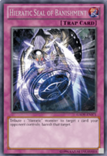 Hieratic Seal of Banishment - GAOV-EN071 Rare Unlimited