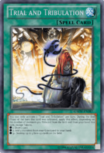 Trial and Tribulation - GAOV-EN087 Secret Rare 1st Edition