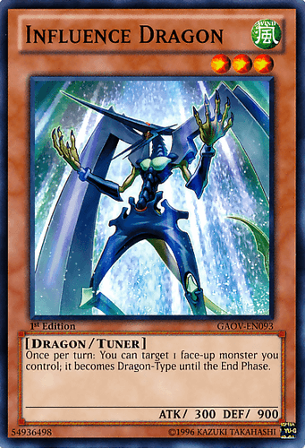 Influence Dragon - GAOV-EN093 Common 1st Edition