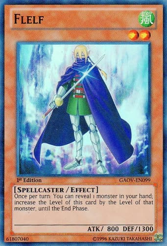 Flelf - GAOV-EN099 Super Rare 1st Edition