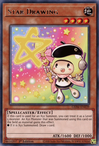 Star Drawing - GEIM-EN039 Rare 1st Edition