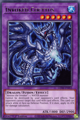 Invoked Cocytus - GEIM-EN055 Rare 1st Edition