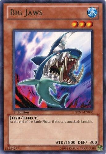 Big Jaws - GENF-EN005 Rare 1st Edition