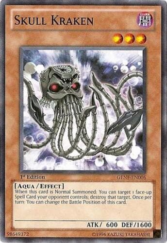 Skull Kraken - GENF-EN006 Common 1st Edition
