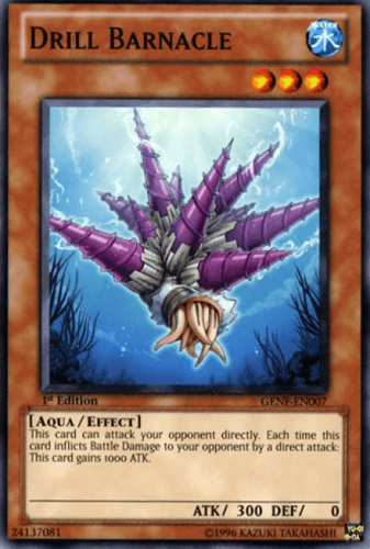 Drill Barnacle - GENF-EN007 Common 1st Edition