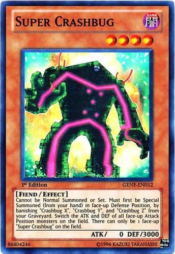 Super Crashbug - GENF-EN012 Super Rare Unlimited