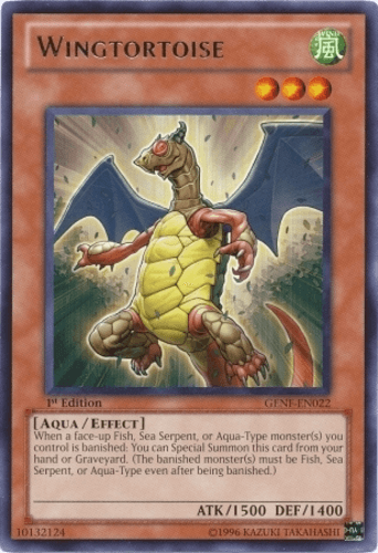 Wingtortoise - GENF-EN022 Rare 1st Edition
