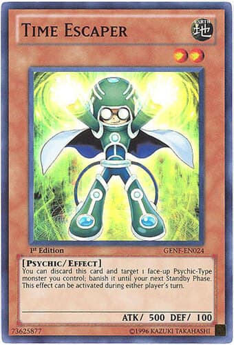 Time Escaper - GENF-EN024 Super Rare 1st Edition