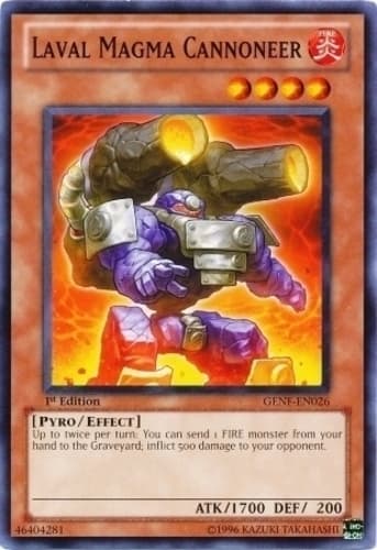 Laval Magma Cannoneer - GENF-EN026 Common 1st Edition