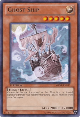 Ghost Ship - GENF-EN035 Rare 1st Edition