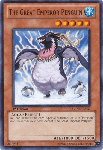 The Great Emperor Penguin - GENF-EN037 Common 1st Edition