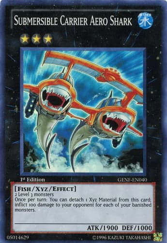 Submersible Carrier Aero Shark - GENF-EN040 Super Rare Unlimited