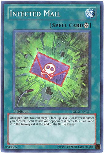 Infected Mail - GENF-EN051 Super Rare Unlimited