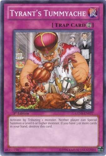 Tyrant's Tummyache - GENF-EN077 Common 1st Edition