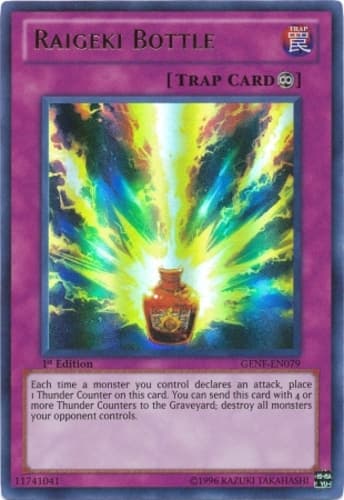Raigeki Bottle - GENF-EN079 Ultimate Rare Unlimited