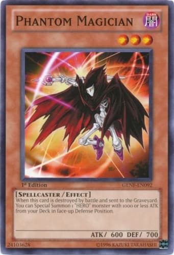 Phantom Magician - GENF-EN092 Common 1st Edition