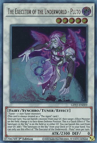 The Executor of the Underworld - Pluto - GFP2-EN009 Ultra Rare 1st Edition