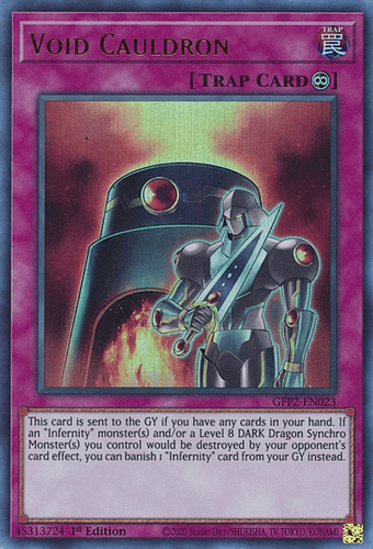 Void Cauldron - GFP2-EN023 Ultra Rare 1st Edition
