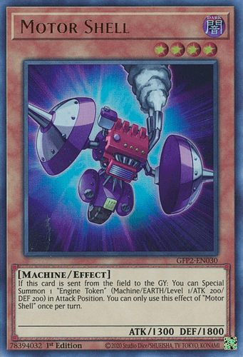 Motor Shell - GFP2-EN030 Ultra Rare 1st Edition
