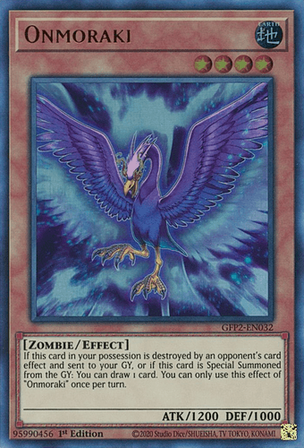 Onmoraki - GFP2-EN032 Ultra Rare 1st Edition