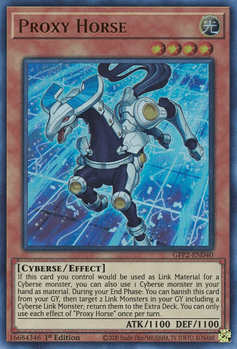 Proxy Horse - GFP2-EN040 Ultra Rare 1st Edition