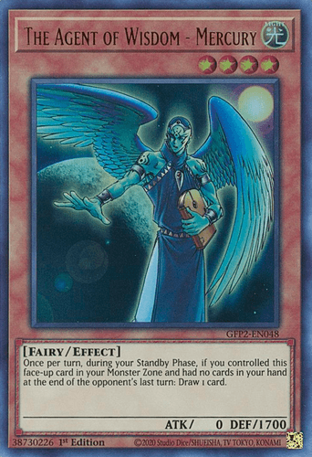 The Agent of Wisdom - Mercury - GFP2-EN048 Ultra Rare 1st Edition