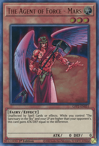 The Agent of Force - Mars - GFP2-EN051 Ultra Rare 1st Edition