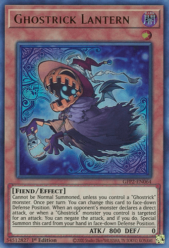 Ghostrick Lantern - GFP2-EN064 Ultra Rare 1st Edition