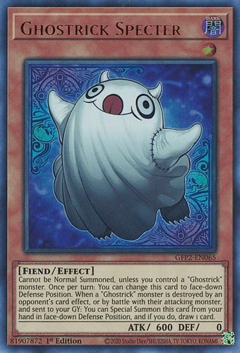 Ghostrick Specter - GFP2-EN065 Ultra Rare 1st Edition