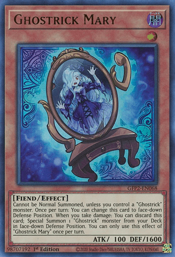 Ghostrick Mary - GFP2-EN068 Ultra Rare 1st Edition