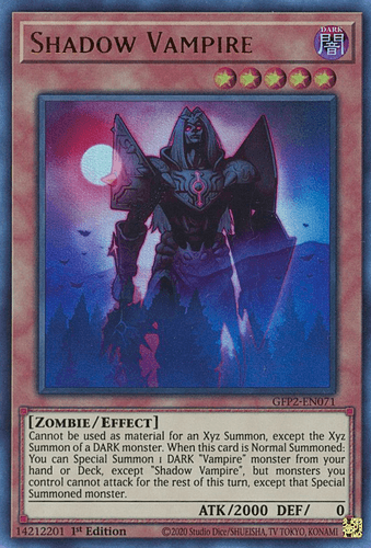 Shadow Vampire - GFP2-EN071 Ultra Rare 1st Edition
