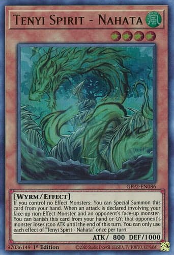 Tenyi Spirit - Nahata - GFP2-EN086 Ultra Rare 1st Edition