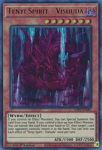 Tenyi Spirit - Vishuda - GFP2-EN087 Ultra Rare 1st Edition
