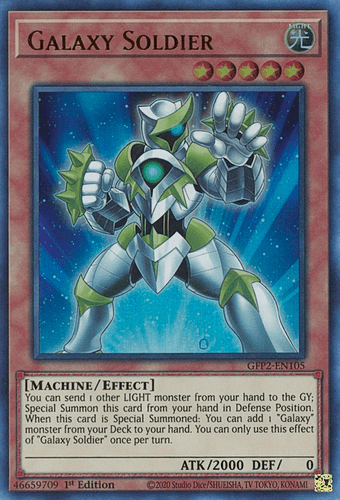 Galaxy Soldier - GFP2-EN105 Ultra Rare 1st Edition