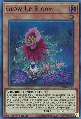 Glow-Up Bloom - GFP2-EN115 Ultra Rare 1st Edition