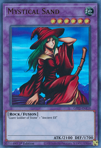 Mystical Sand - GFP2-EN119 Ultra Rare 1st Edition
