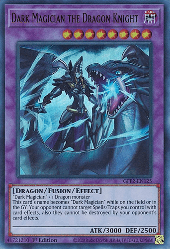 Dark Magician the Dragon Knight - GFP2-EN125 Ultra Rare 1st Edition