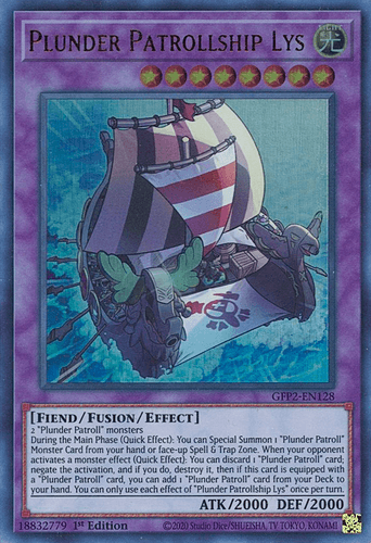 Plunder Patrollship Lys - GFP2-EN128 Ultra Rare 1st Edition